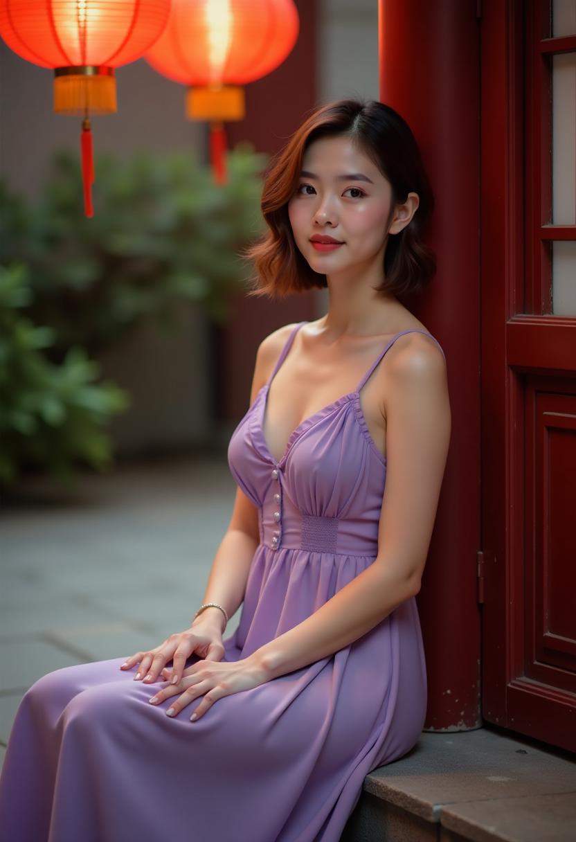 灯下故人